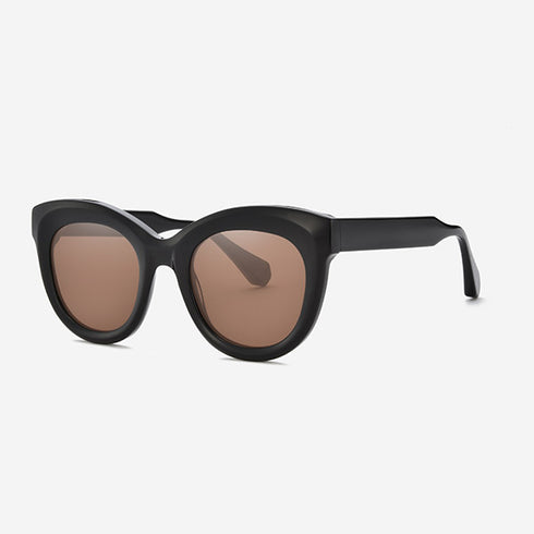 Cat Eye round Acetate Women's Sunglasses21A8025